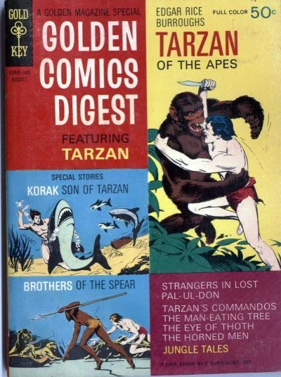 Cover of Edgar Rice Burroughs Tarzan of the Apes