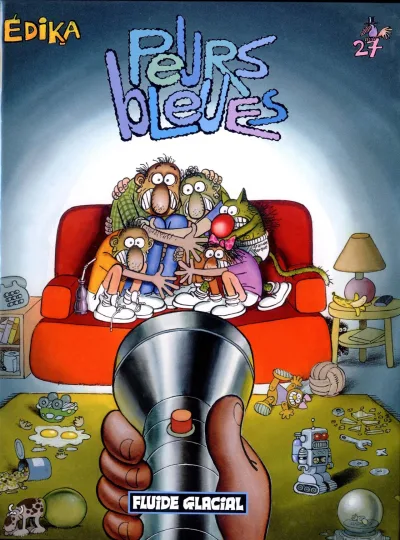Cover of Peurs Bleues