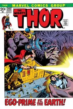 Cover of Ego-Prime vs. the Earth!