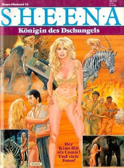 Cover of Sheena Königin des Dschungels