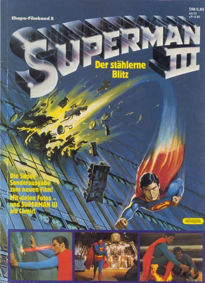 Cover of Superman III - Der stählerne Blitz