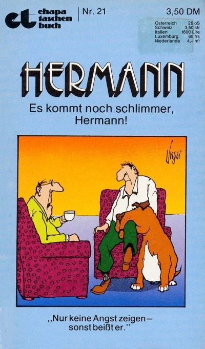 Cover of Hermann: Es kommt noch schlimmer, Hermann!