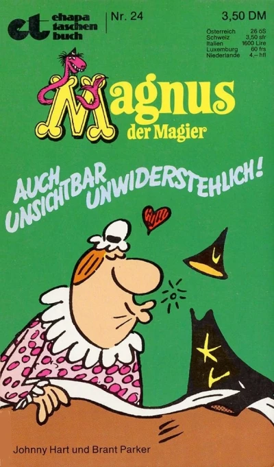 Cover of Magnus der Magier: Auch unsichtbar unwiderstehlich!