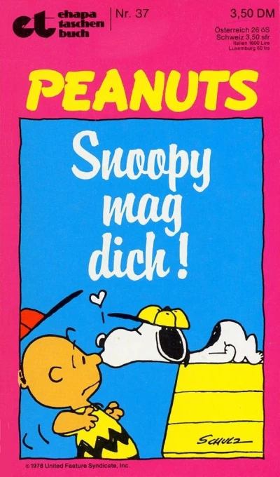 Cover of Peanuts: Snoopy mag dich!