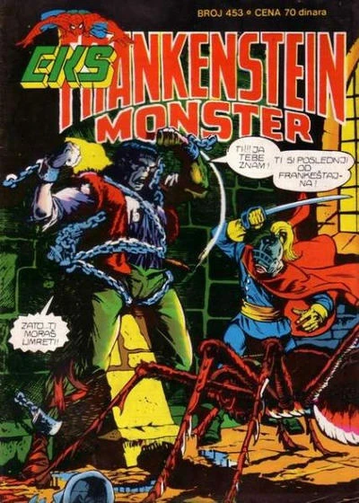 Cover of Frankenstein Monster