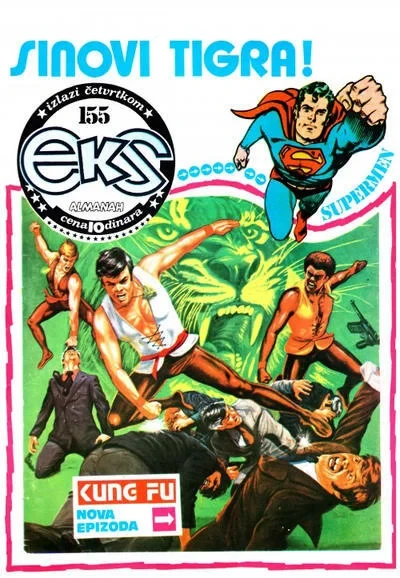 Cover of Sinovi Tigra!