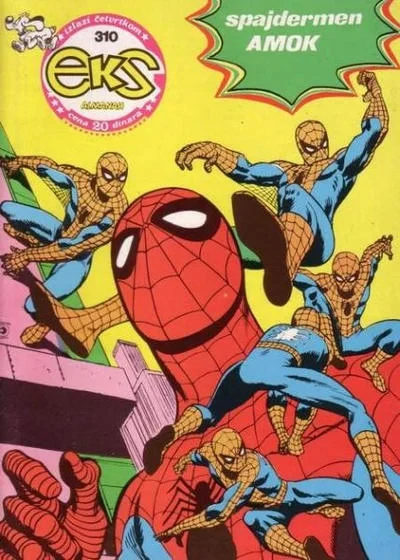 Cover of Spajdermen Amok