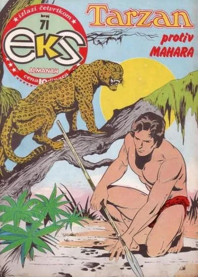 Cover of Tarzan protiv Mahara