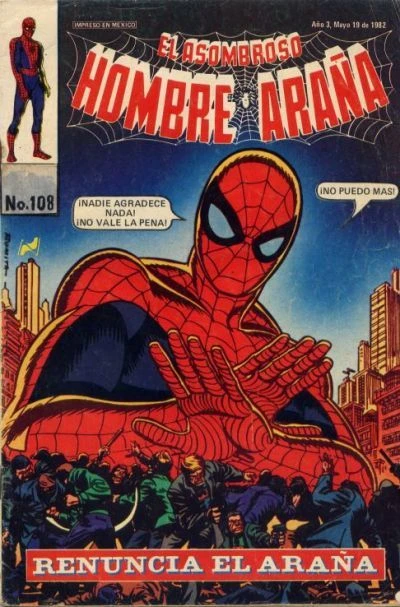 Cover of ¡Renuncia el Araña!