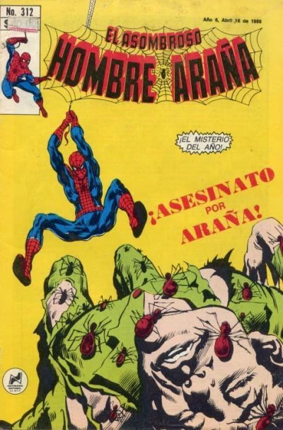 Cover of ¡Asesinato por Araña!