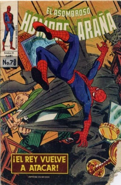 Cover of ¡El Rey Vuelve a Atacar!