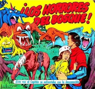 Cover of Los horrores del bosque