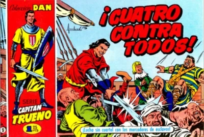 Cover of Cuatro contra todos
