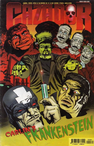 Cover of Carlin's Frankenstein