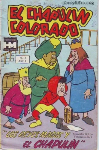 Cover of "Los Reyes Magos y el Chapulin"