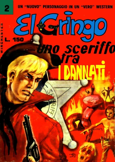 Cover of Uno Sceriffo tra i Dannati