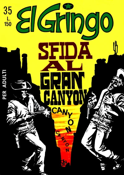 Cover of Sfida al Gran Canyon