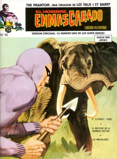 Cover of El elefante feroz; El misterio de la hermosa fugitiva; Los irregulares