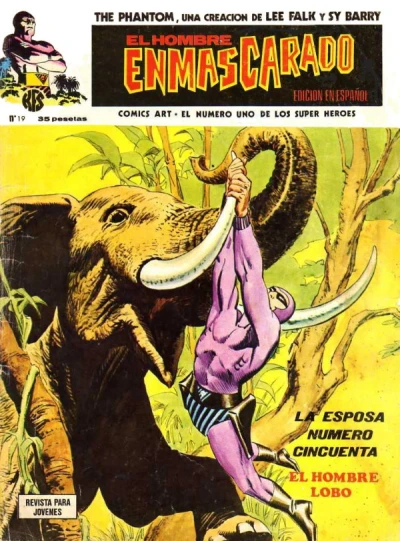 Cover of La esposa numero cincuenta; El hombre lobo