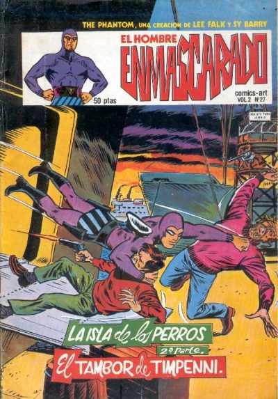 Cover of El misterio de la isla de los perros (2ª parte); El tambor de Timpenni
