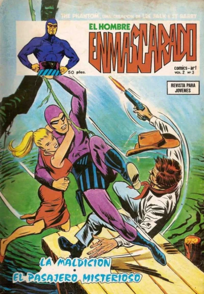 Cover of La maldición; El pasajero misterioso