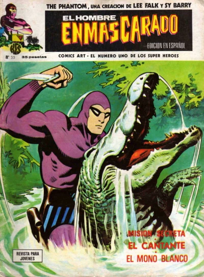 Cover of Misión secreta; El cantante; El mono blanco (1ª Parte)