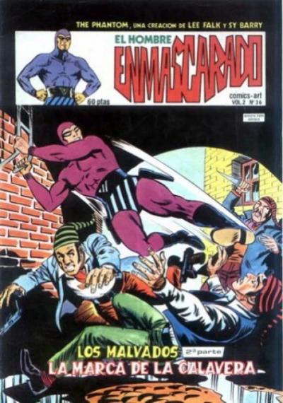 Cover of Los malvados (2ª parte); La marca de la calavera