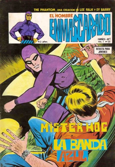 Cover of Mister Hog (2ª Parte); La banda azul; Oro bajo las aguas (1ª Parte)