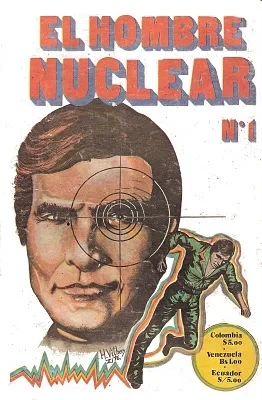 Cover of Nace el Hombre Cibernètico / Fuga en la Isla del Tiburòn