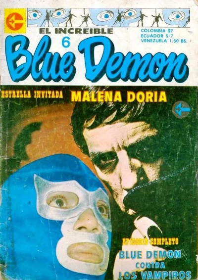 Cover of Blue Demon Contra los Vampiros