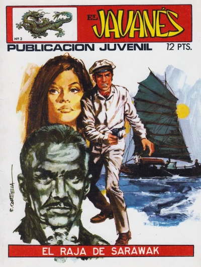 Cover of El rajá de Sarawak