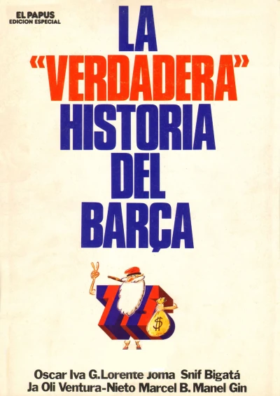 Cover of La «verdadera» historia del Barça