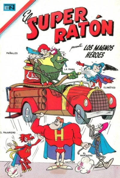 Cover of Los Magnos Heroes