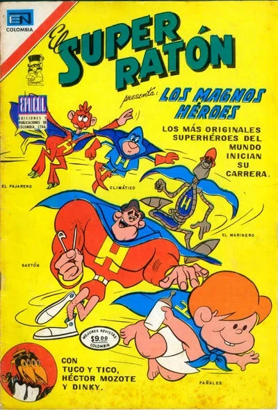 Cover of Los Magnos Heroes