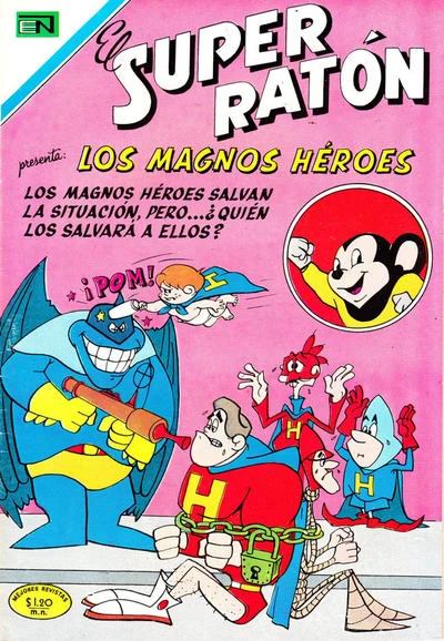 Cover of Los Magnos Heroes
