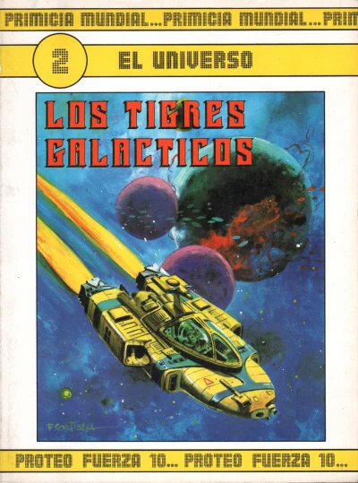 Cover of Los tigres galacticos