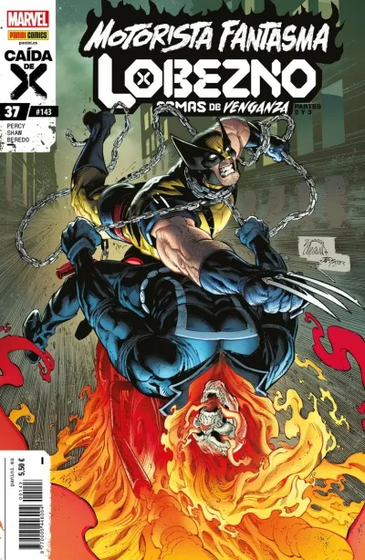 Cover of Caída de X. Armas de venganza Partes 2 y 3