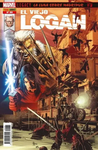 Cover of La Luna sobre Madripur Partes 1 y 2