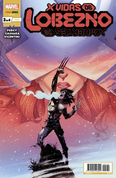 Cover of X Vidas de Lobezno / X Muertes de Lobezno 3 de 6