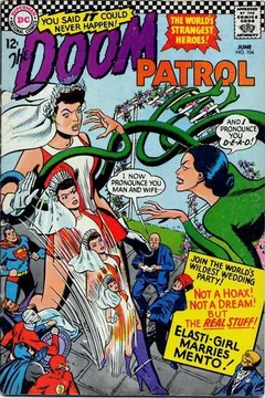 Elasti-Girl Marries Mento!