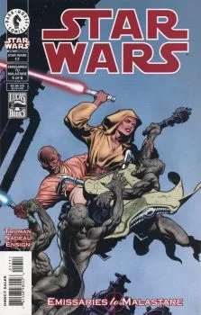 Cover of Emissaries to Malastare, Part Five