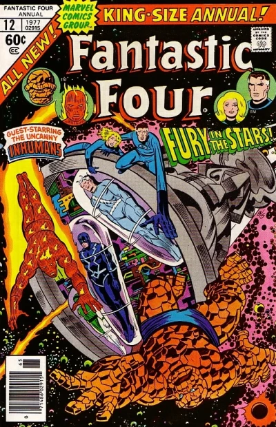 Cover of End of the Fantastic Four...and the Inhumans