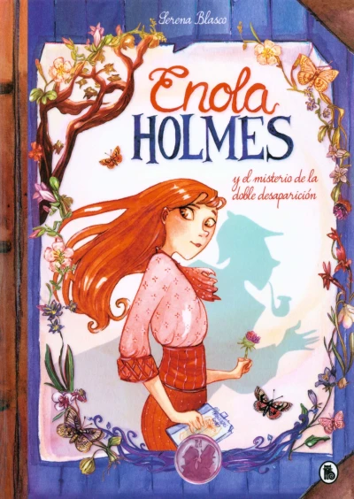 Cover of Enola Holmes y el misterio de la doble desaparición
