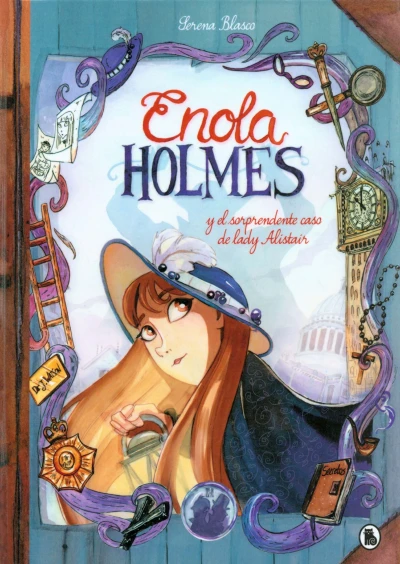 Cover of Enola Holmes y el sorprendente caso de lady Alistair