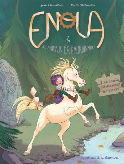 Cover of La Licorne qui dépassait les bornes