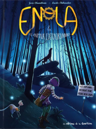 Cover of Le Loup-garou qui faisait d’une pierre deux coups