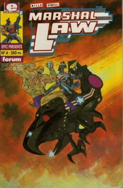 Cover of Marshal Law 4