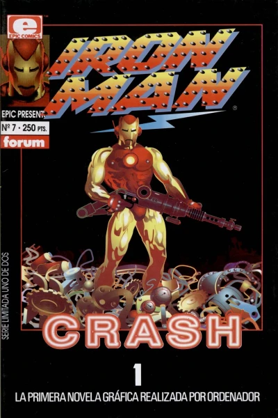 Cover of Iron Man: Crash 1