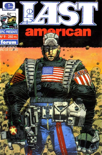 Cover of The Last American 1: Buenas noches, Poughkeepsie