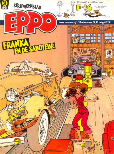 Cover of Franka en de Saboteur
